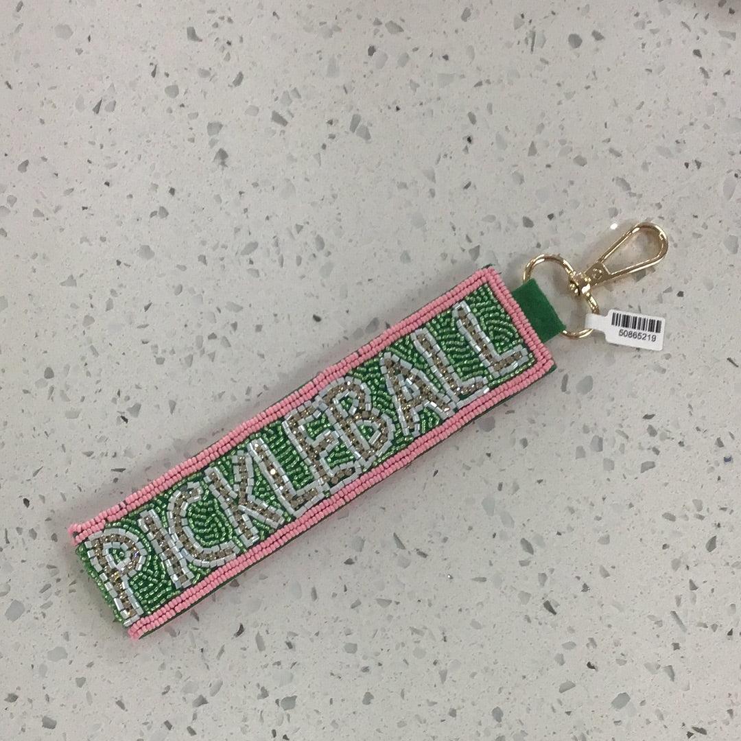 Beaded Pickleball Wristlet - Fox Trot Boutique