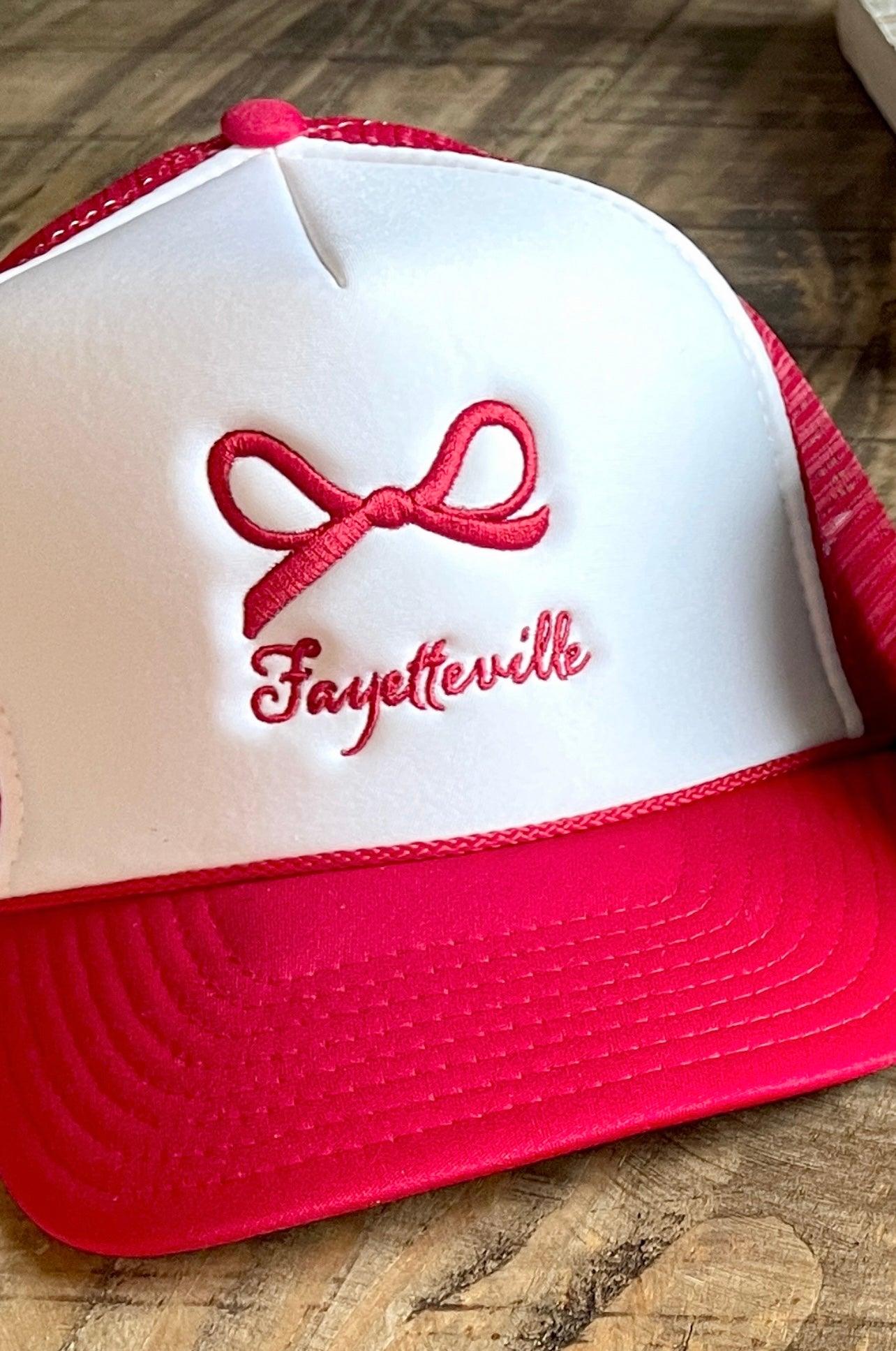 Fayetteville Bow Trucker Hat - Fox Trot Boutique