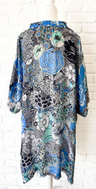 Bombay Blue Tunic - Fox Trot Boutique