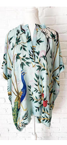 Peacock Paradise Tunic - Fox Trot Boutique