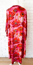 Poppy Long Kimono - Fox Trot Boutique