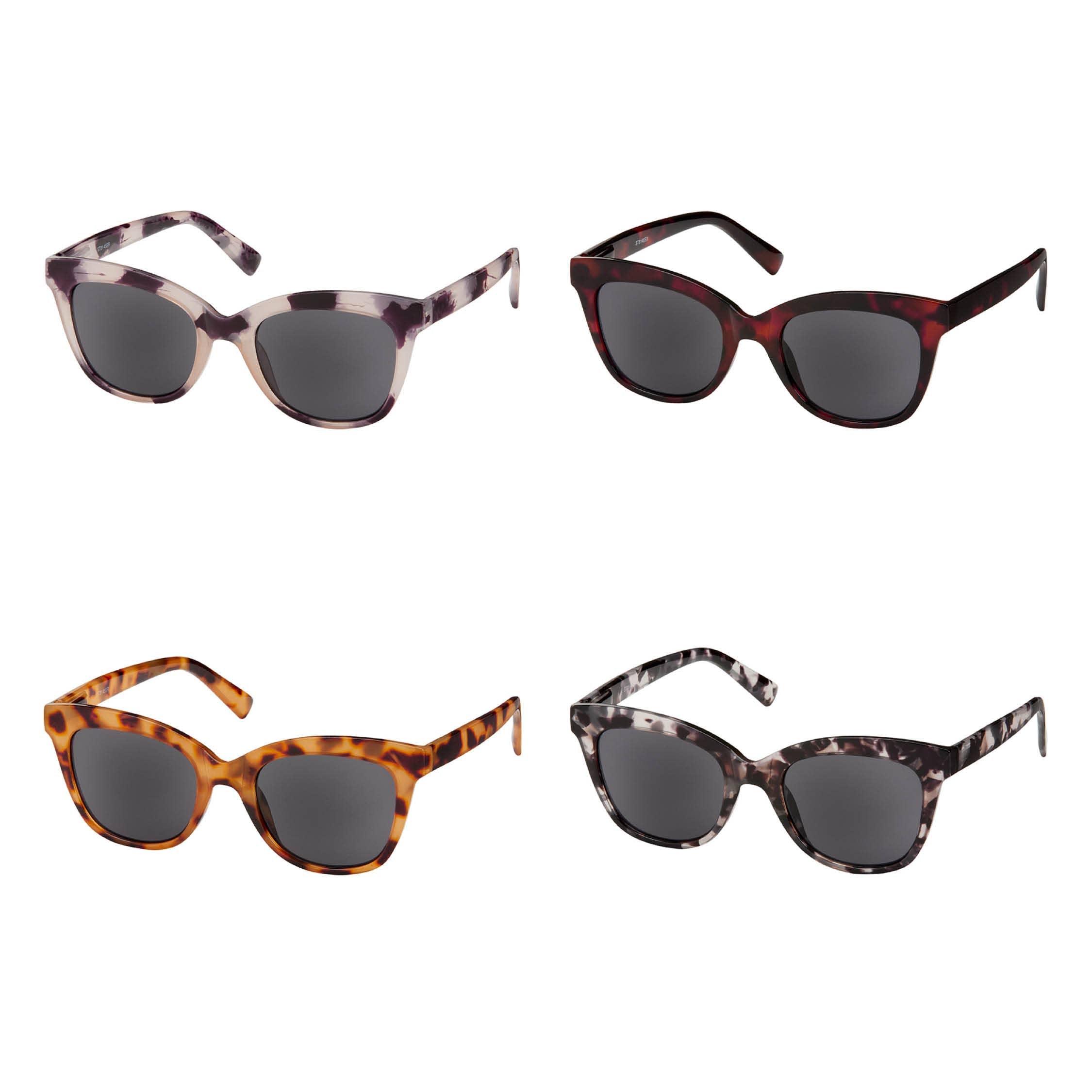 Small Cat Eye Sun Tinted-Readers - Fox Trot Boutique