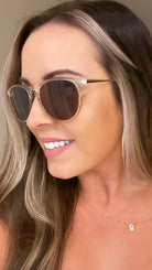 Midnight Bronze Sunglasses - Fox Trot Boutique