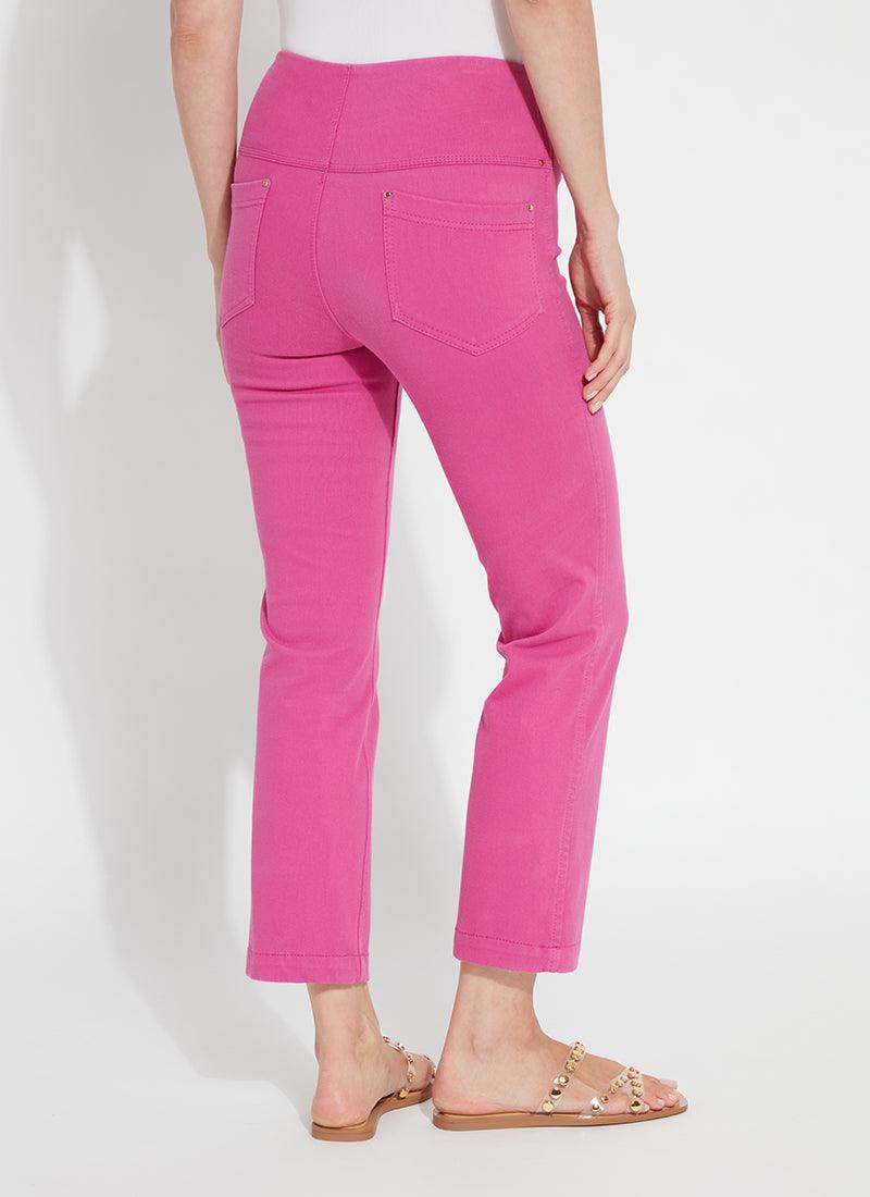 Pink Crush Cropped Denim - Fox Trot Boutique